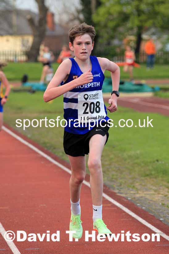 1500 metres, 2023 NE Grand Prix 1, Monkton. Photo: David T. Hewitson/Sports for All Pics